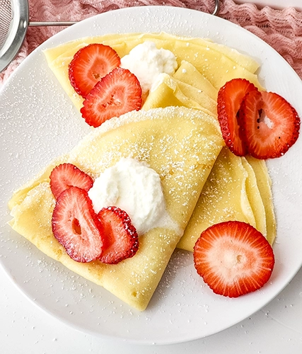 Crepe Recipe for One